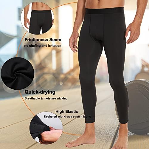 Опсежни панталони за компресија мажи базелиер ладно сув спорт што работи хулахопки за теретани за јога