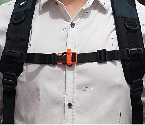 AMLRT 2 пакува ранец на градите - најлон -пригоден за веб -страница на ранецот до 25мм
