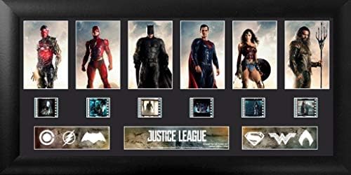 Trend Seters Justice League - Лигата - Презентација на FilmCells - 6 клипови на автентичен филм од 35мм од филмот DC Comics