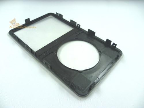 Црна боја на предната боја на фасција за куќиште за куќиште за куќиште за iPod 5 -ти генерал Видео 30 GB 60 GB 80 GB