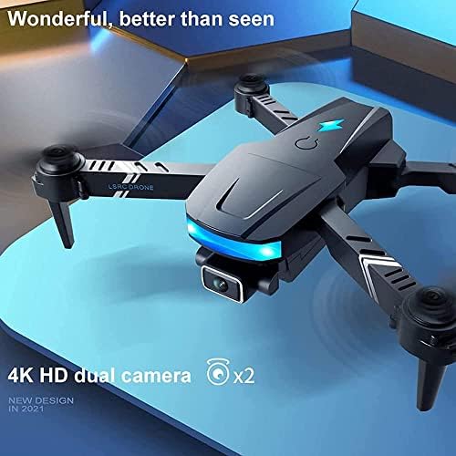 Prendre Mini Drone со камера за деца, подароци за далечински управувач со хеликоптери за момчиња, FPV RC Quadcopter со 4K HD видео