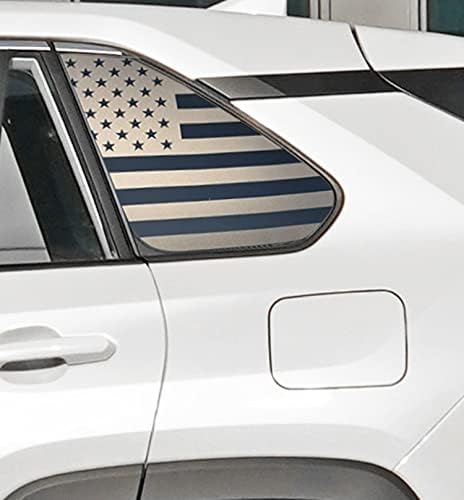 Хлу За Страничниот Прозорец На Тојота Рав4 Налепници на Прозорецот На Американското Знаме/2019 - 2022