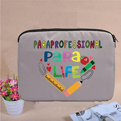Xyanfa Paraprofessional Paralife Computer Scheve Case Bag Para ParaeDucator Подарок пара пара наставнички подарок пред професионални подароци предавајќи