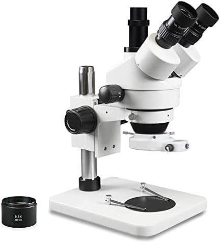 Parco Scientific PA-1FX-IFR09W Тринокуларен зум Стерео микроскоп | 10x Widefield Eyepiece | Опсег на зумирање од 0,7x - 4,5x, опсег на зголемување
