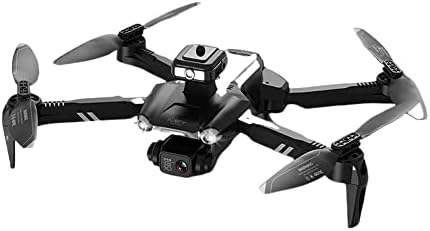 QIYHBVR дрон со камера за возрасни, FPV HD 4K видео авиони за почетник, преклопен хоби RC Quadcopter, играчки подароци со Hold