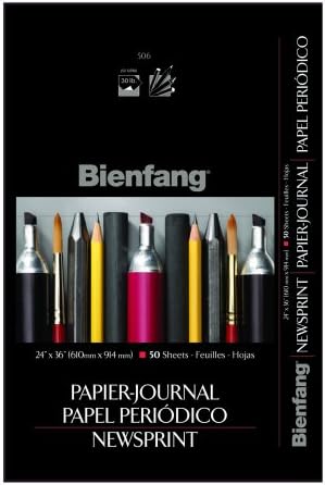 Биенфанг 18 од 24-инчен весници за хартија, 100 листови