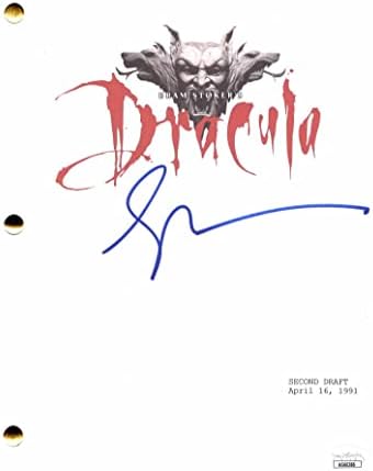Гери Олдман го потпиша Атограмскиот Брам Строкер, Дракула, целосна филмска скрипта w/ Jamesејмс Спенс автентикација JSA COA - во режија