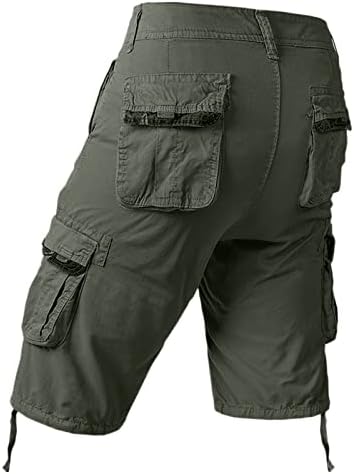 Летни комбинезони тенки лабава плус големина шорцеви масти мулти -панталони на отворено обичен маскирна маскирна исечена панталони за мажи за