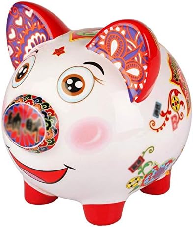 N/A керамички свинче банка-дете да негува керамички свињи пари свињи банки за момчиња девојчиња деца