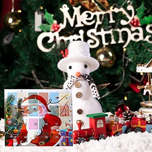 Календар За доаѓање 2022 Божиќен Календар За Одбројување Божиќна Елка Кутии ЗА Подароци За Накит ОД Снешко САМОСТОЈНА Нараквица