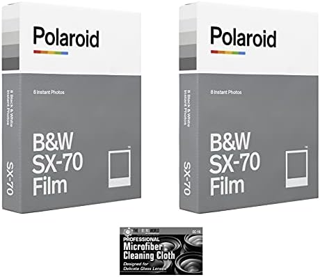 Полароид Оригинали Црна &засилувач; Бел Филм ЗА SX70 Инстант Камера - 2 Пакет