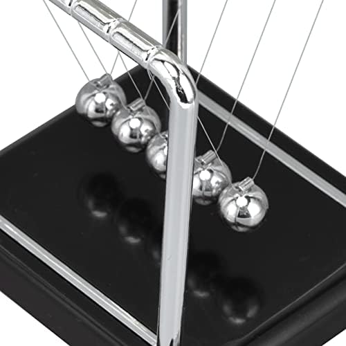 BnineTeenteam Newtons Cradle Pendulum, Balенски салки со лулка за олеснување на стресот, канцелариска декорација на домови