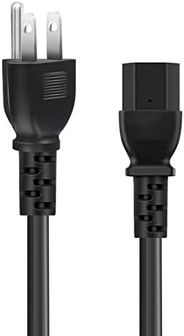 Yinjue 10ft кабел за напојување за Sony PlayStation PS3 Прва генерација, Xbox 360 1 -та генерација, Xbox 360E, 3 кабел за полнач за замена на wallидот на AC AC