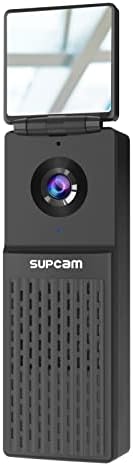 SUPCAM 2k Веб Камера Со Микрофон, USB КОМПЈУТЕР Компјутерска Камера Со Звучник, Целосна HD Камера Видео Веб Камера Со 90°Широк Агол,Микрофон