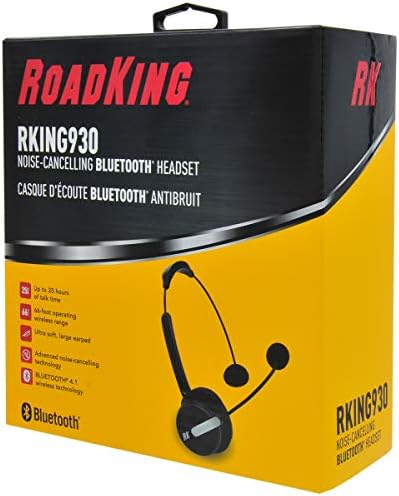Roadking RKING930 Bluetooth слушалки за откажување на бучава со микрофон за без раце
