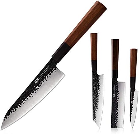 Пронајди нож за комунални услуги од 5 инчи 7 инчи Накири нож 8 инчи готвач нож 9 инчи Киритсуке нож династија серија-3 слој 9CR18MOV облечен