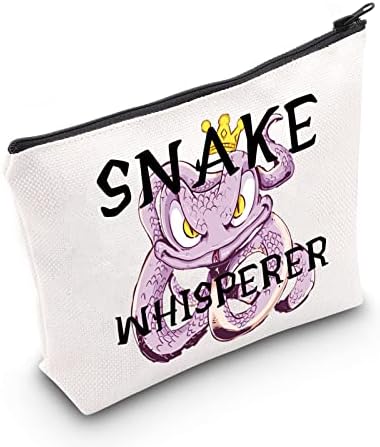 CMNIM Змија Шминка Торба За Змии Љубовник Козметички Торбичка Змија Шепот За Змија Дама Подарок