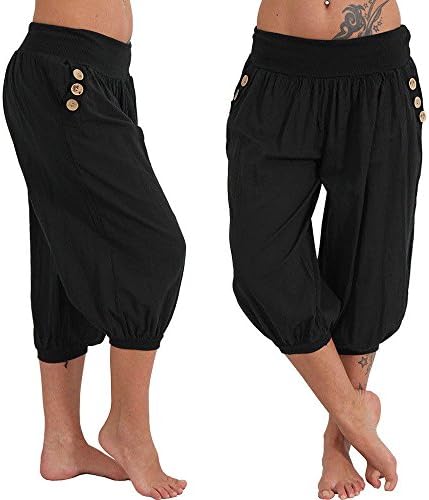 Pistha Dance Harem Pants жени лабава обична модална памучна јога спорт мека панталона
