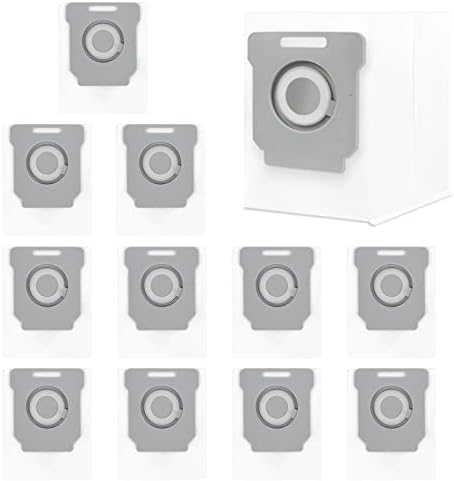 12 пакувања вакуумски кеси погодни за iRobot Roomba I, S и J Series I3 I3+ I4 I4+ I6 I6+ I7 I7+ J7 J7+ I8+ S9 S9+ Автоматски торби за