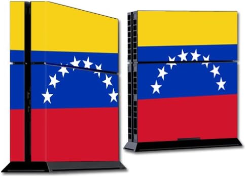 Кожата на mothyskins Компатибилна со Sony Playstation 4 PS4 конзола завиткајте Налепници Знаме На Венецуела