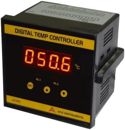 Контролер на дигитална температура со RTD PT-100 сензор за печки, котли и разменувачи на топлина, пакување, здравствена заштита, храна и пијалоци со сертификат за калиб?