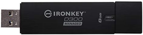 КИНГСТОН Ајронки 8GB D300SM USB 3.1 Флеш Драјв-8 GB-USB 3.1-256-битна Aes-Taa Во Согласност