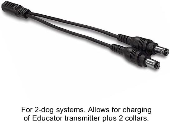 Едукатор Сплитер-002 Сплитер кабел за полнење дополнителни приемници за јаки или предаватели со пристаниште за полнење