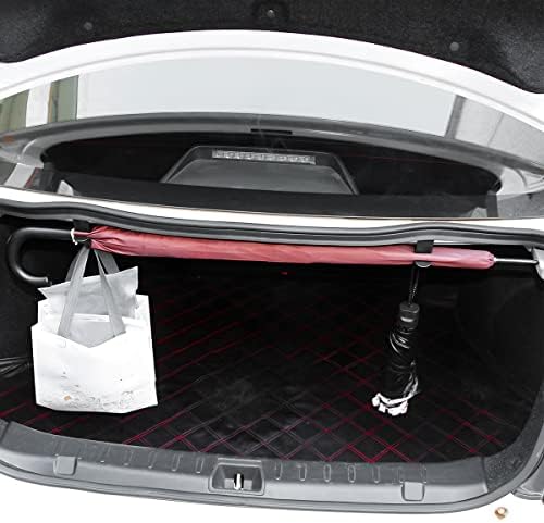 Држач за држач за чадор на задниот багажник на автомобилот Aicel, мултифункционални куки за задно седиште за задно седиште, автоматски организатор