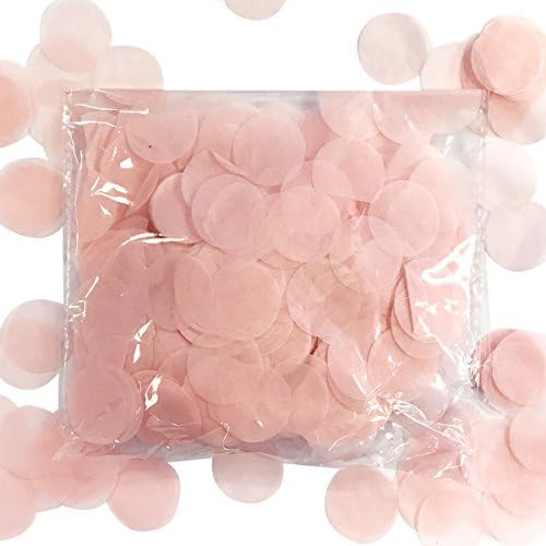 Allydruwe Round Tissue Paper Confetti, 1 “