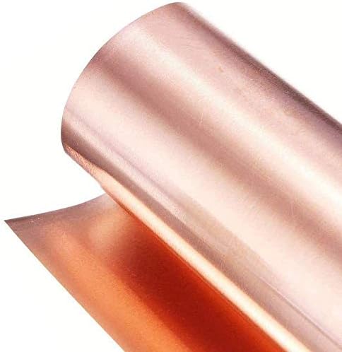 Месинг лист Хуилун 99,9% чиста бакарна куперска метална плоча со фолија Т2 висока чистота метална фолија ролна, 100х1000мм, дебелина од
