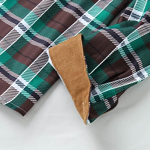 Xxbr карирани кошули за мажи, есенско пролетно јакна копче надолу лабава деловна обична кошула со предниот џеб