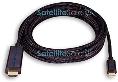 Дигитален USB тип на USB до HDMI Универзален адаптер за кабел 4K/30Hz најлонска жица Универзална жица 2160p Црн мозок 12 стапки