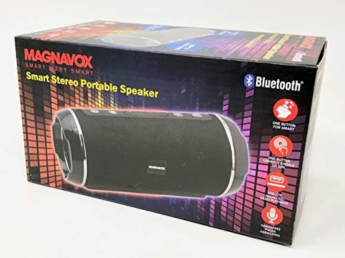 Magnavox Smart Stereo Portable Bluetooth безжичен звучник