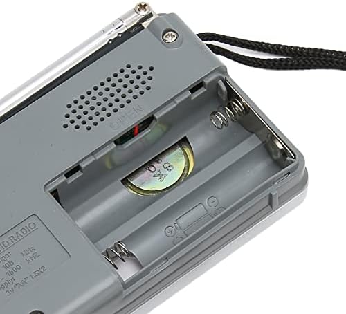 Преносен AM/FM радио мултифункционален батерија управува со мини џеб радио за подароци идеален подарок