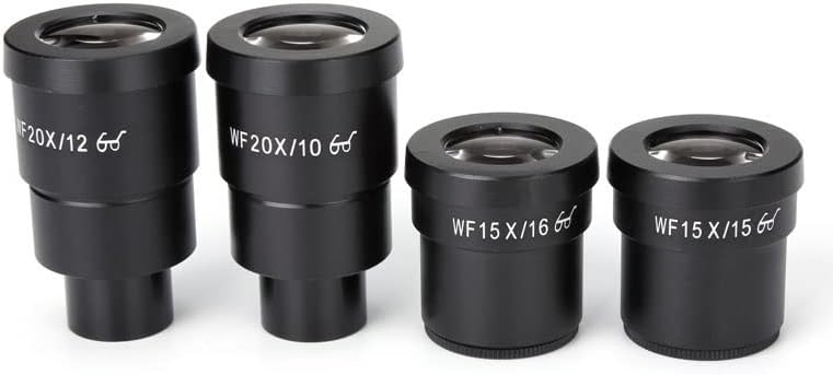 Комплет Додатоци за микроскоп ЗА Возрасни 2 ПАРЧИЊА WF10X WF15X WF20X Микроскоп Окулари За Стерео Микроскоп Широко Поле Висока Окулар Леќа Лабораторија Потрошен Материја?