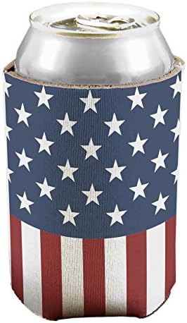 АЛАТКИ Ѕвезди И Ленти Американско Знаме Може/Шише Изолатор Кулер - 2 Пакет Целиот Печатење