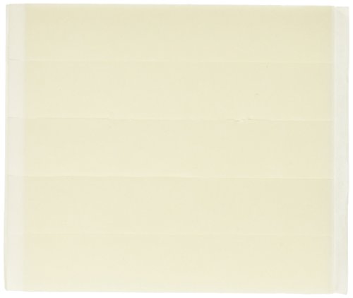 Ленти за пена од табела w/таб, бело, 1/4 x 1 - 25/pk