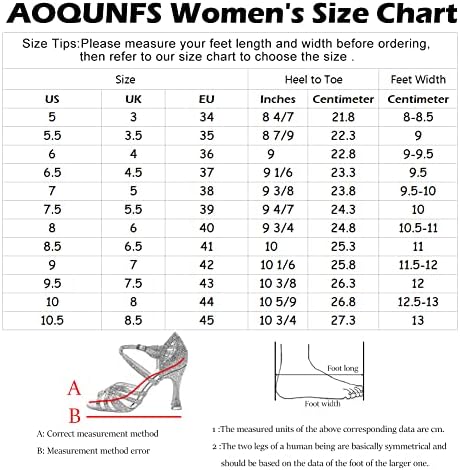 Aoqunfs женски Split-Sil-Sole Jazz Dance Sneakers Shad-Up Dance Dance Shoes, Model B53