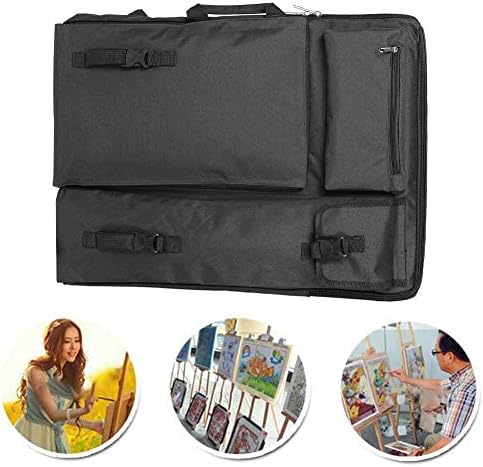 Гароса уметник портфолио ранец тоте 4K водоотпорна уметност носење торба за рамо, големи табли за цртање, торба за скицирање на уметнички
