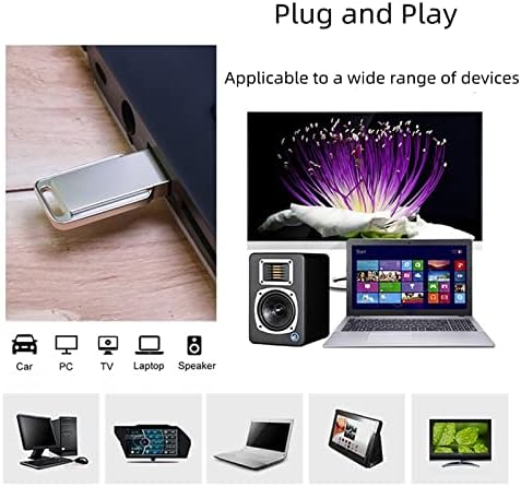 Xunion 8305FX USB Flash Drive 64 GB Flash Drive Metal Thumb Drive 64 GB USB 20 мемориски стап 64G USB флеш -уред