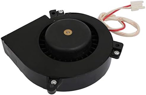 AEXIT AC 220V Електрична опрема 12W пластична куќичка за ладење на вентилатор за ладење на вентилатор црна црна боја
