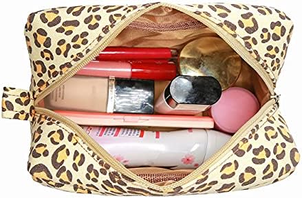 Џиу Хонг Чао Леопардска Торба За Шминка За Жени Подароци За Печатење Гепард Големи Торби За Шминка Козметичка Чанта Голема Тоалетна Чанта Додатоци
