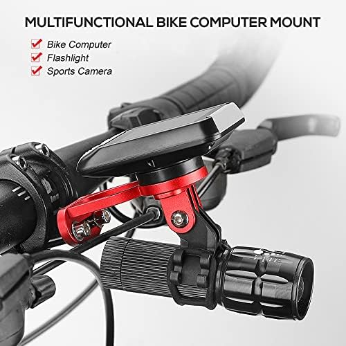 ДООРСЛЕЈ Мултифункционална компјутерска камера за велосипеди Флеј, држач за монтирање на предниот велосипед за замена за Garmin Bryton Gopro
