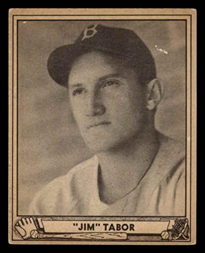 1940 Играјте топка 36 Jimим Табор Бостон Ред Сокс VG Red Sox