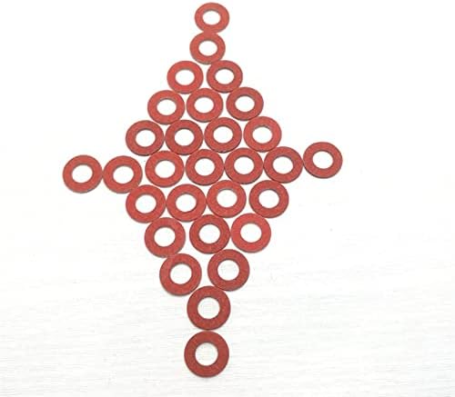 НАБУБВ Лиуџија-Рамен Мијалник 100 парчиња Челични Рамни Подлоги За Изолација Подлошки За Црвена Хартија Мезонска Заптивка Изолациони Изолатори М2 М2, 5 М3 М4 М5 М6 М8, На