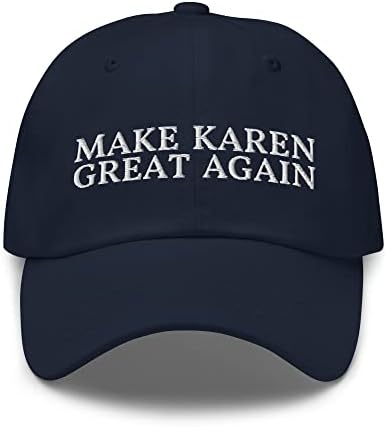 Направете го Карен одлично повторно тато капа - Смешна Карен извезена капа - Подарок за жени по име Карен
