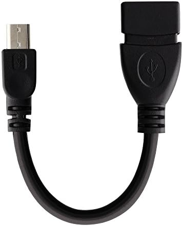 Fosmon Micro USB 2.0 машки до USB -A женски OTG адаптер кабел - 4,5 инчи