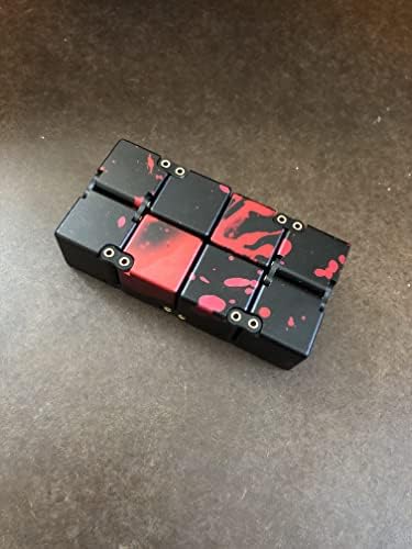 Infidget Infinity Cubes, метални фирми за вртење на ладни гаџети за олеснување на стресот, рачна магична коцка за менување на обликот | Играчки за олеснување на анксиозноста з?