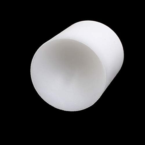 X-Dree 19mm најлон сферична глава adeејд мониста, мелење на ротационата алатка бела 2 парчиња (Granos de Jade Esféricos de Nylon de