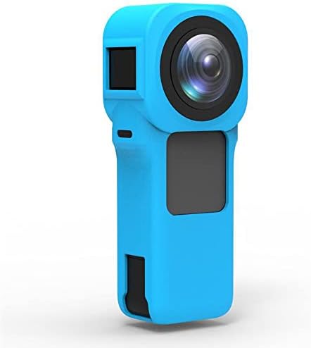 Mookeenone Силиконски Заштитен Капак На Куќиштето + Капак На Објективот За Insta360 Еден Rs 1-Инчен Додатоци За Камера